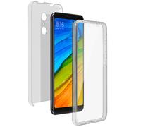 Cover Integrale Fronte + Retro Trasparente per Xiaomi Redmi 5