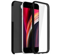 Cover Integrale Nera Retro + Davanti iPhone SE 2020 / 7 / 8