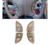 Cover Interruttore Pulsante Beige per Mercedes W220 W215 Compatibilità Garantit