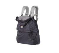 Ergobaby Cover Invernale , protezione dalla pioggia e dal freddo con fodera in pile per tutti i marsupi Ergobaby, protezione per tutte le stagioni con copertura idrorepellente, Charcoal