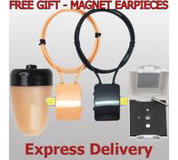 Cover invisibile wireless comunicazione GSM loop dispositivo auricolare spia ...