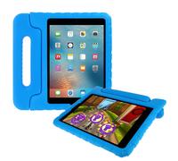 Cover iPad 5 / 6 / Air Protezione Anti Shock Speciale Bambino con Manico Blu
