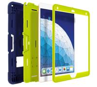 Cover iPad Pro 10.5 e Air 3 2019 Protezione Bi-materiale Cavalletto Blue Verde