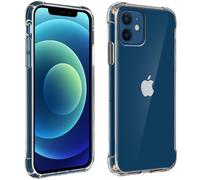 Cover iPhone 12 Mini Silicone Flessibile Angoli Bumper Trasparente