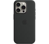 Apple Custodia MagSafe silicone iPhone 15 Pro Nero