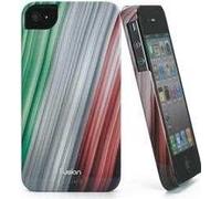 Cover iPhone 4/4S Fusion - verde bianco e rosso