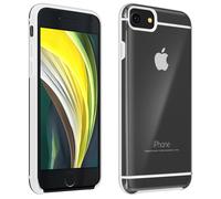 Cover iPhone SE 2020 / 8 / 7 Rigida Antiscivolo Akashi Contorno bianco