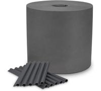 Cover It Grafite Rotolo Frangivista da Esterno 19cmx33m - Frangivista per Recinzione Giardino Peso Base 150 g/m2 - Strisce Frangivista Pvc - Ombreggiante per Recinzione