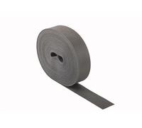 COVER IT Grafite Rotolo Frangivista da Esterno 4,7cmx48m - Frangivista per Recinzione Giardino Peso Base 150 g/m2 - Strisce Frangivista PVC - Ombreggiante per Recinzione