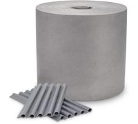 Cover It Grigio Rotolo Frangivista da Esterno 19cmx33m - Frangivista per Recinzione Giardino Peso Base 150 g/m2 - Strisce Frangivista PVC - Ombreggiante per Recinzione