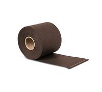 COVER IT Nastro Frangivista Marrone PVC 240g/m² 19cm x 26m con 20 Clip - Nastro Privacy per Recinzione Giardino e Balcone - Copertura Ringhiera Esterna Resistente ai Raggi UV e Impermeabile