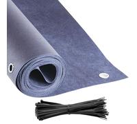 COVER IT Telo Frangivista con Occhielli Blu 50 x 200 cm per Balcone | Frangivista per recinzione da giardino e copertura per ringhiera del balcone