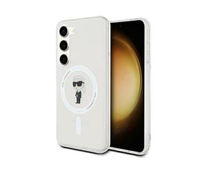 Cover Karl Lagerfeld IML Ikonik MagSafe trasparente - Galaxy S24