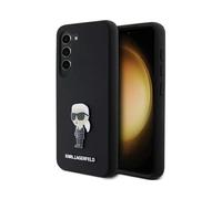 Cover Karl Lagerfeld Silicone Ikonik Metal Pin Nero - Galaxy S24+
