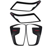 Cover lampada posteriore fanale anteriore set nero per Nissan Navara Pro-4X...