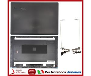 Cover LCD + Cerniere Chassis Scocca Grigia ORIGINALE LENOVO 5CB0R28213