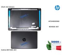 Scocca Lcd Back Lid Cover HP 250 G8 HP 15-DW | 15-GW 255 G8 GREY| SPS-M31083-001