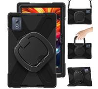 Cover Lenovo Tab K11 Plus 11.5" TB-352FU TB-352XU 2024, Rugged Custodia Protettiva Antiurto con [Supporto Rotante 360] [Tracolla Regolabile] Custodia per Lenovo Tab K11 Plus 11.5" TB-352FU TB-352XU