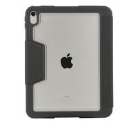 Cover Libro Mobilis per iPad 11'' e 10.9'', Resistente agli Urti, Nera/Trasparente