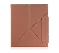 Cover magnetica compatibile con Boox Note Air5 C 10,3 pollici 2025 Tablet ePaper Slim Custodia multisupporto Auto Sleep/Wake con fibbia Per penna(Brown)