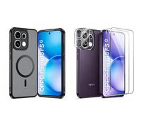 Cover magnetica e pellicola protettiva per OPPO Reno 16 F/Fs 5G