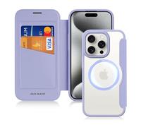 Cover Magnetica per iPhone 15 Pro Max, Compatibile con MagSafe, Viola
