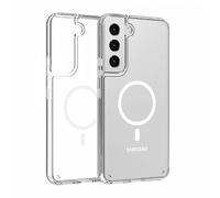Cover Magnetica per Samsung Galaxy S24 Plus Custodia Compatibile con MagSafe in Silicone Trasparente Resistente Ricarica Wireless (Samsung Galaxy S24 Plus)