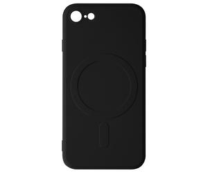 Cover MagSafe iPhone 7, 8, SE 2020 / 2022 silicone Mag Cover nera