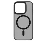 CRONG Protettiva CRGHFMIP1663PBLK Cover per Apple iPhone 16 Pro, Nero