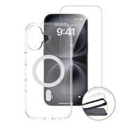 Cover MagSafe per iPhone Serie 17 Pack Premium con Vetro Temperato 9H - Nouvo
