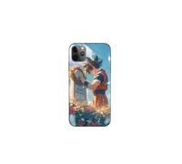 Cover - MANIACASE - Iphone 11 Pro Max - Akira Toriyama Son Goku - Morbida - Blu