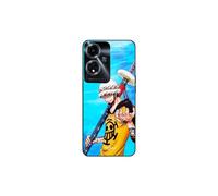 Cover - MANIACASE - Oppo A59 5G - Anime One Piece - Morbida - Nera