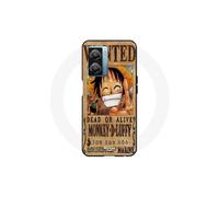 Cover - MANIACASE - Oppo A77 5G - Morbida - Bianca - One Piece Monkey D Luffy