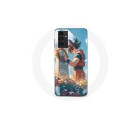 Cover - MANIACASE - Samsung Galaxy A13 5G - Akira Toriyama Son Goku - Morbida - Blu