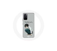 Cover - MANIACASE - Xiaomi Redmi Note 11s 5G - Death Note Anime L Serie - Morbida - Bianca