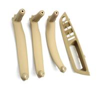 Cover Maniglia Kit Maniglia Interna Porta LHD RHD Per X5 Per X6 E70 E71 2007-2013 Set 4 Pezzi(Beige,RHD)