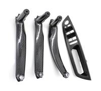 Cover Maniglia Kit Maniglia Interna Porta LHD RHD Per X5 Per X6 E70 E71 2007-2013 Set 4 Pezzi(Carbon Fiber,RHD)