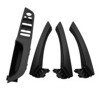 Cover Maniglia Per Serie 3 E90 E91 316 318 320 325 328i 2004-2012 LHD Maniglia Interna In Plastica Portiera Rivestimento Set Completo(Nero,35.5 High-end)