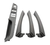 Cover Maniglia Per Serie 3 E90 E91 316 318 320 325 328i 2004-2012 LHD Maniglia Interna In Plastica Portiera Rivestimento Set Completo(Gray,37.5 Low-end)