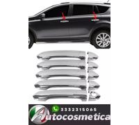 Maniglia porta mascherina cromata per Toyota RAV4 2006-2012 5 porte acciaio inox