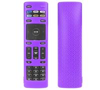 Cover morbida in silicone telecomandi TV per VIZIO XRT-136 con texture antiscivolo (Viola)