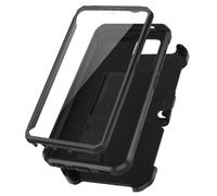 SUPCASE Unicorn Beetle Pro - Custodia a fondina per Samsung Galaxy A53 5G (2022), poliuretano termoplastico, protezione schermo integrata, nero