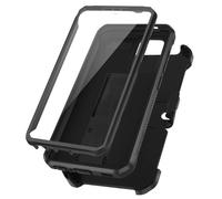 SUPCASE Unicorn Beetle Pro - Custodia a fondina per Samsung Galaxy A53 5G (2022), poliuretano termoplastico, protezione schermo integrata, nero