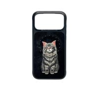 Cover Nimmy Friends Lucky Fashion Ricamata 3D Nera per iPhone 17 Pro