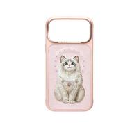 Cover Nimmy Friends Lucky Fashion Series Ricamata 3D Rosa per iPhone 17 Pro