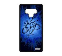 Cover Note 9 silicone infinito love bumper disegno speranza fantasia per Samsung Galaxy Note 9