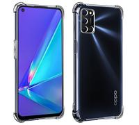 Cover Oppo A72 / A52 Silicone Flessibile Angoli Bumper Trasparente