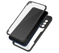 Cover Oppo A74 4G Retro Fronte Polimero Bordo Nero