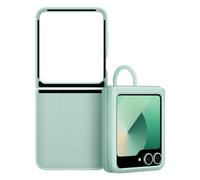Cover originale per Galaxy Z Flip6 con anello silicone sottile