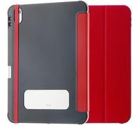 Cover OtterBox React Folio Case per iPad 10.ª gen 2022, 11.ª gen 2025 (A16), antishock e cadute, ultra sottile, custodia Folio protettiva, testata a norme MIL-STD 810G, Rosso